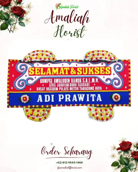 Papan Bunga Ucapan Selamat Kedungbendo